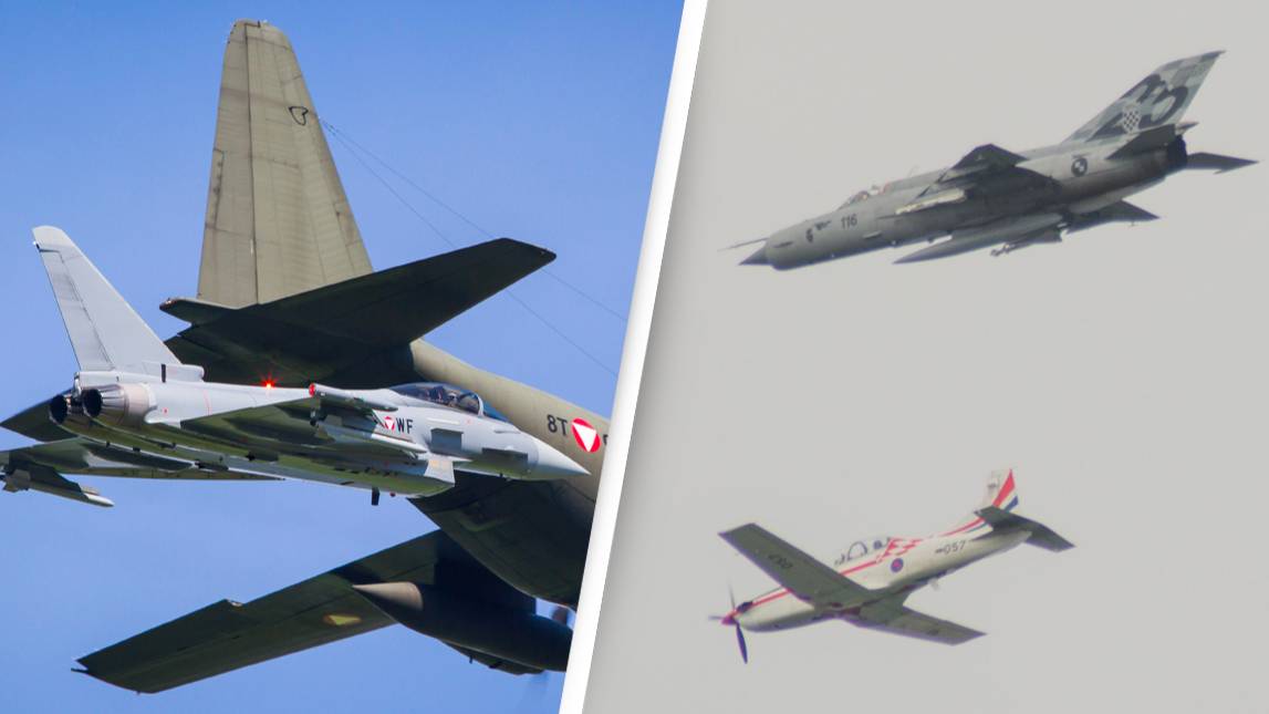 Interception Copter Aviation Expert Explains The Stages Of Fighter Jets Intercepting An ...