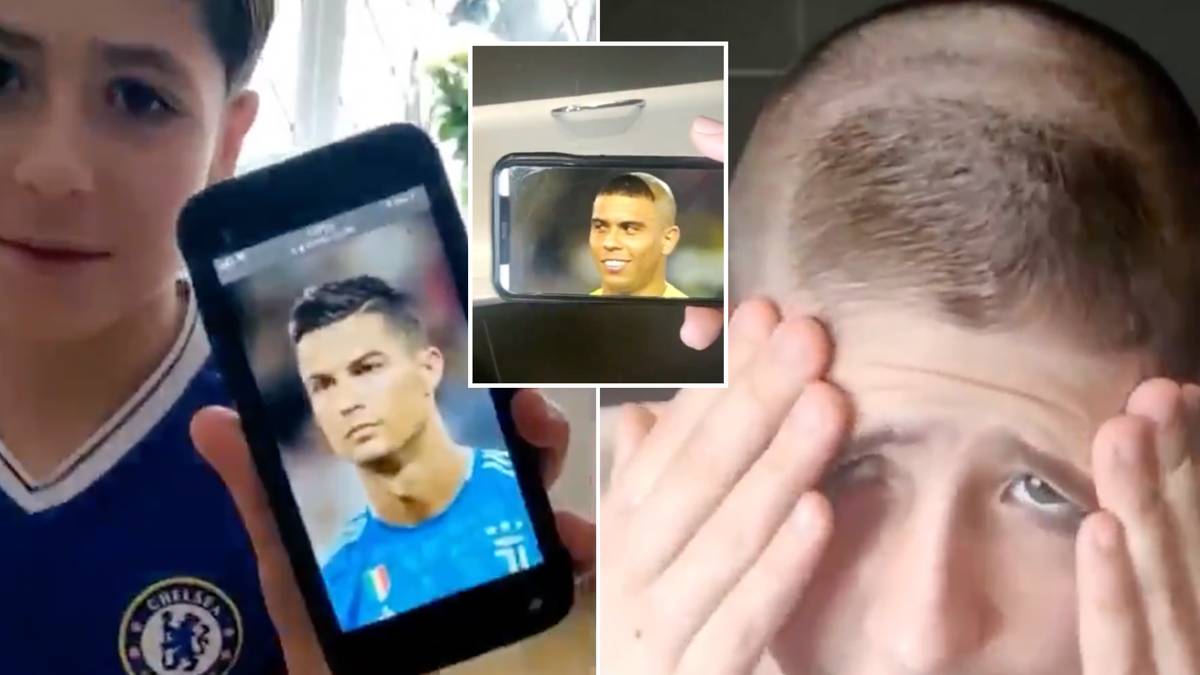 Bad R9 Trims Cristiano Ronaldo haircut request goes terribly wrong and kid ends up ...