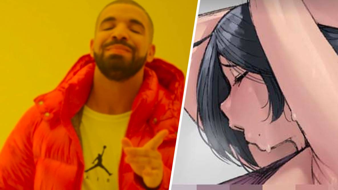 Drake uses anime porn to promote new album, leaving fans confused