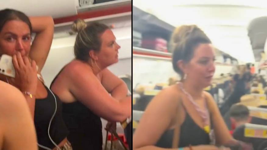 Les femmes ne montent à bord d’un avion que pour découvrir que les sièges qui leur sont attribués n’existent pas
