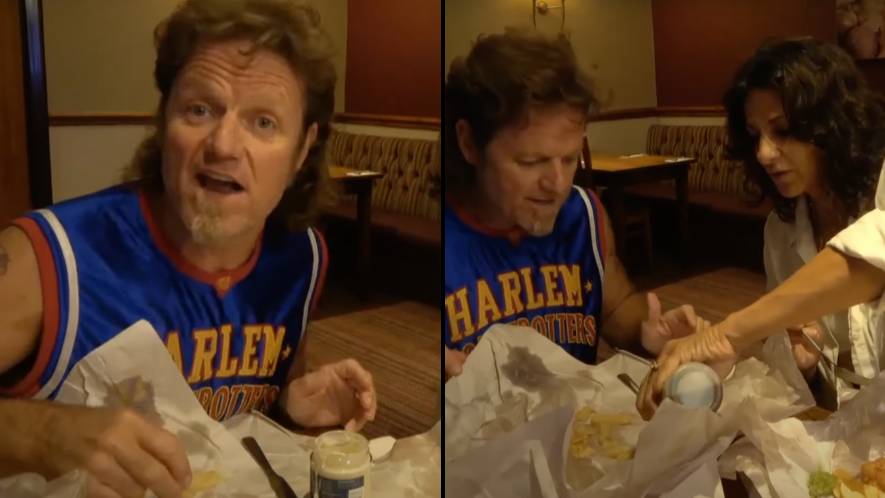 Chippy Overload American's trying chippy tea for first time baffled at how to eat it