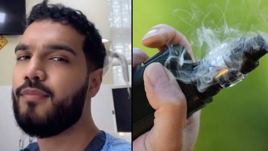 Dentist Explains How They Know If You Vape