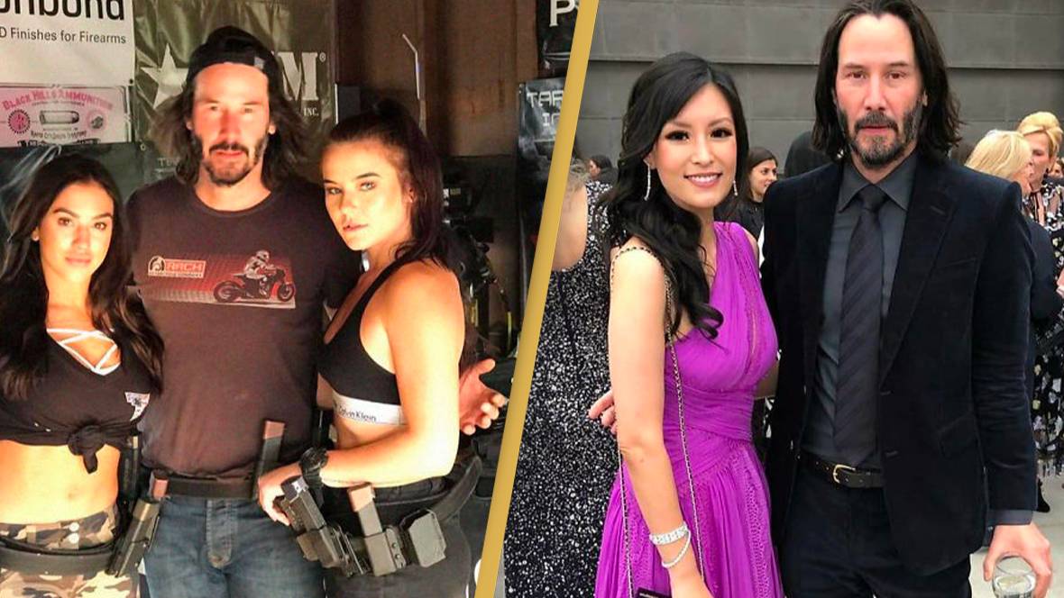 Daniel Reeves Female Keanu Reeves praised for the way he takes pictures with people