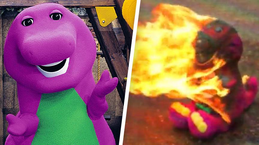 Barney Side New docuseries about Barney the Dinosaur explores the dark side to the ...