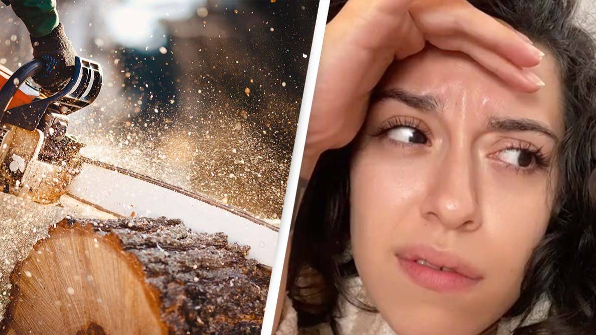People absolutely horrified after finding out why chainsaws were