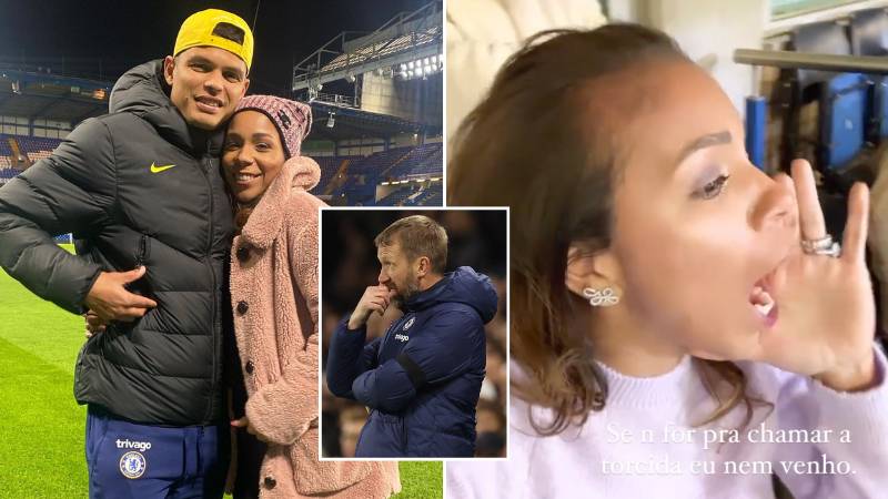 L’épouse de Thiago Silva a fait une déclaration controversée après la défaite de Chelsea face à Fulham