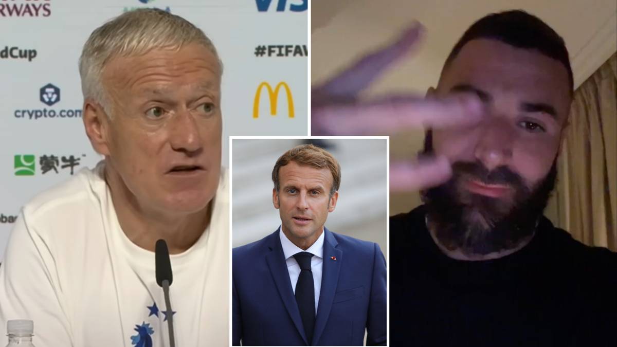 La star française Karim Benzema “a refusé l’offre du président français Emmanuel Macron” avant la finale de la Coupe du monde