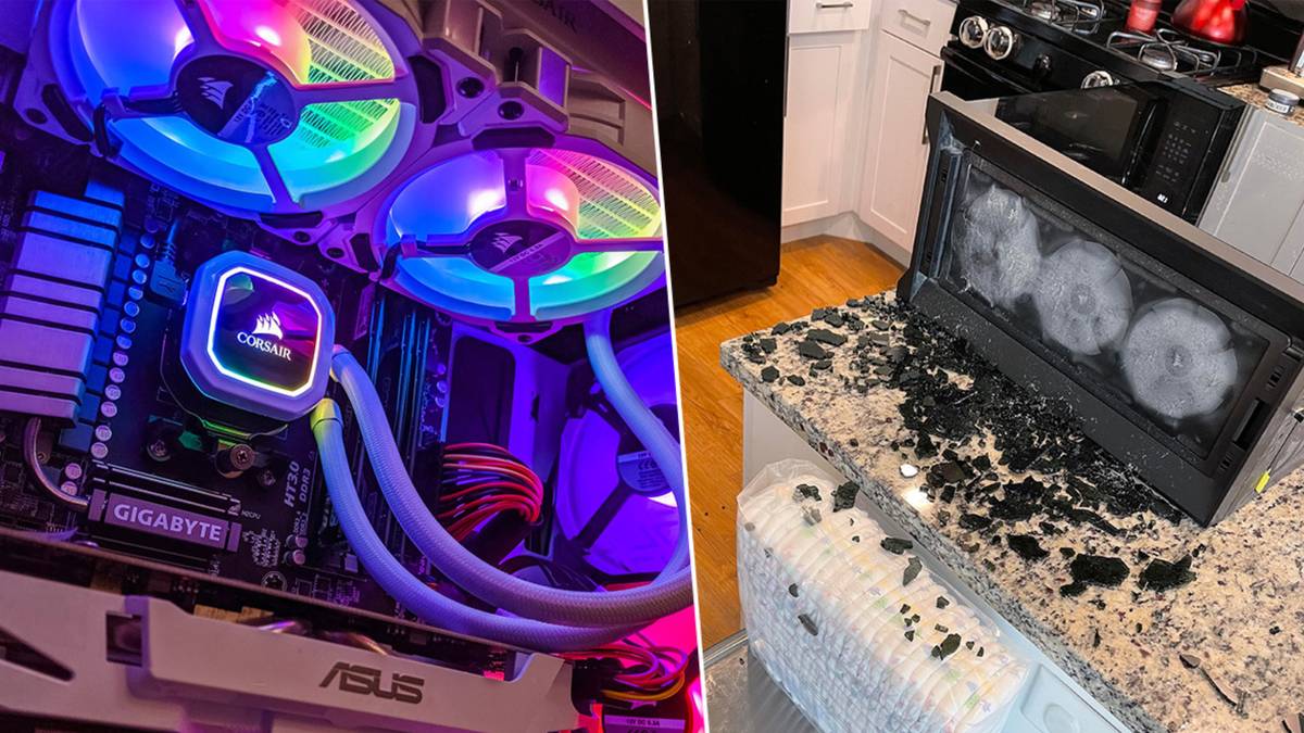 Gamer Attempts To Improve PC, Makes It Explode