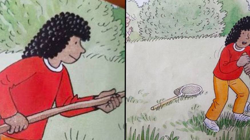 People have spotted seriously questionable artwork in popular children ...