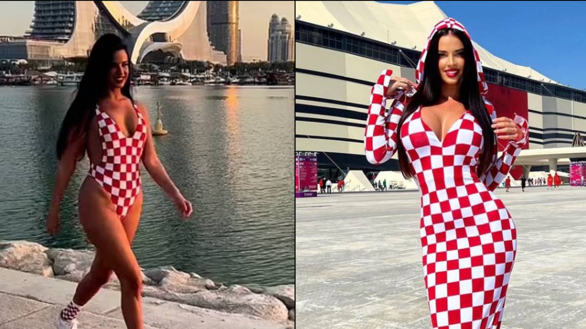 Ex-Miss Croatia risks arrest in Qatar after wearing swimsuit in public thumbnail