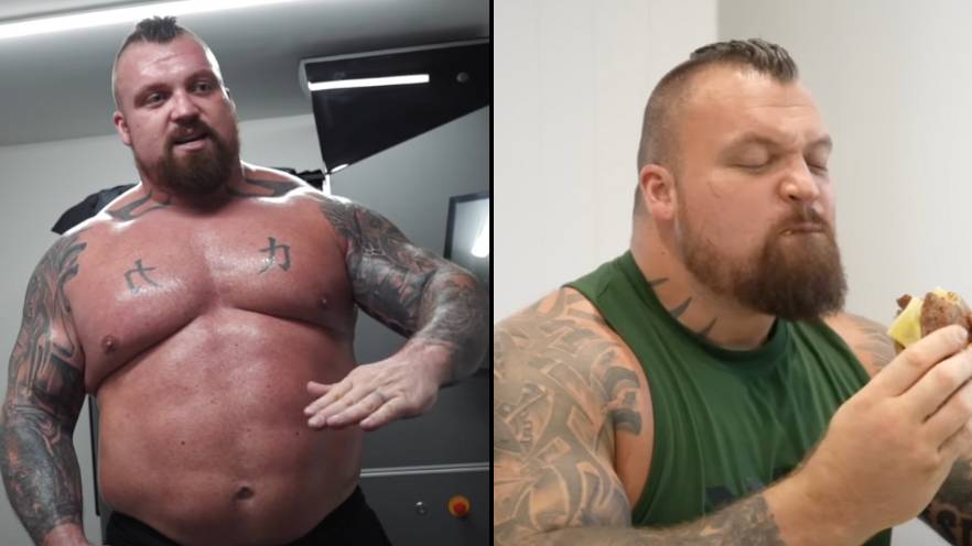 Former World’s Strongest man Eddie Hall says eating 20,000 calories in 24 hours was ‘worst day of his life’ Former World’s Strongest man Eddie Hall says eating 20,000 calories in 24 hours was ‘worst day of his life’