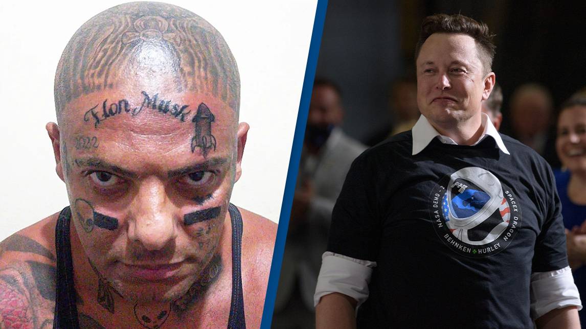 Influencer gets Elon Musk’s name tattooed on his forehead to honour the