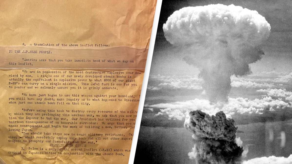 Chilling Leaflet That Was Dropped On Nagasaki By USA Before The Nuke chilling-leaflet-that-was-dropped-on-nagasaki-by-usa-before-the-nuke