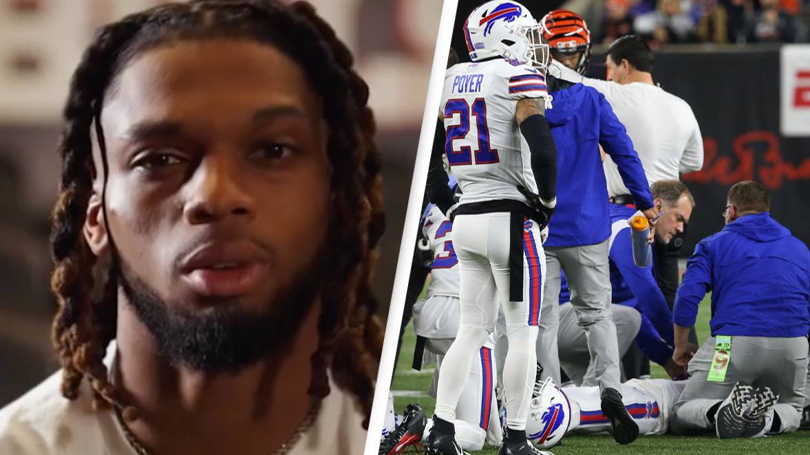 Damar Hamlin responds to conspiracy theory claims that he died and the