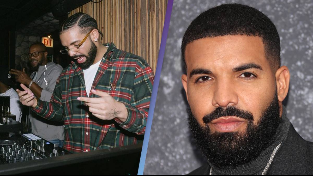 Drake defends himself wearing pink nail polish and says 'the world is ...