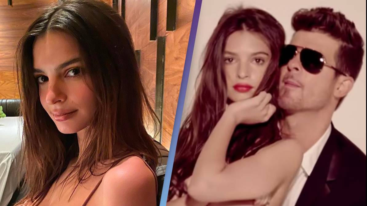 Robin Rata Emily Ratajkowski hasn't heard from Robin Thicke since she claimed he ...
