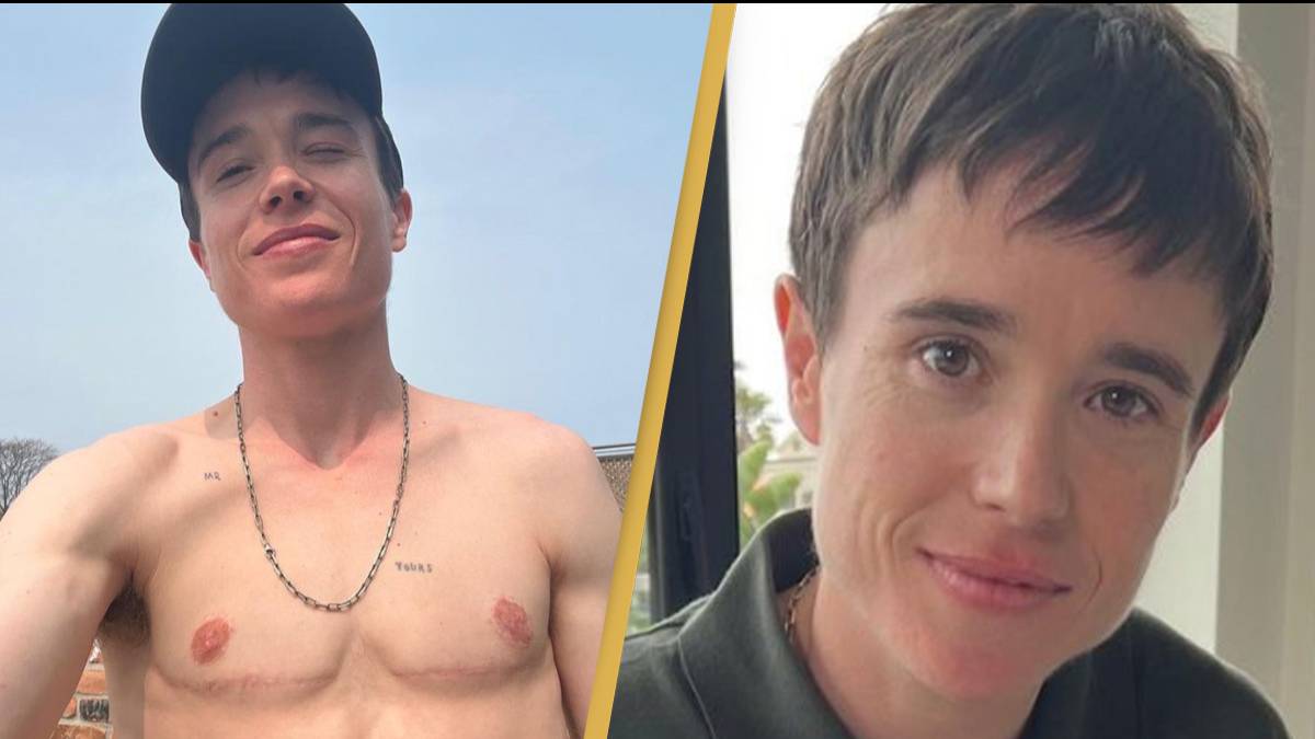 Elliot Page says he's 'grateful to be alive' as he opens up on trans