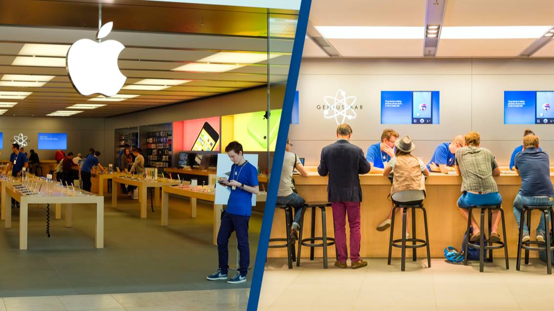 All Workers Using Apple Apple store workers want shoppers to start tipping them