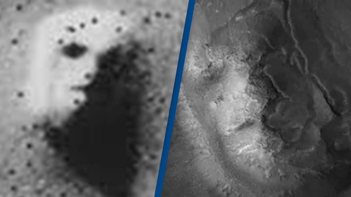 Mars Population People think 'Face on Mars' photo taken by NASA is proof life existed ...