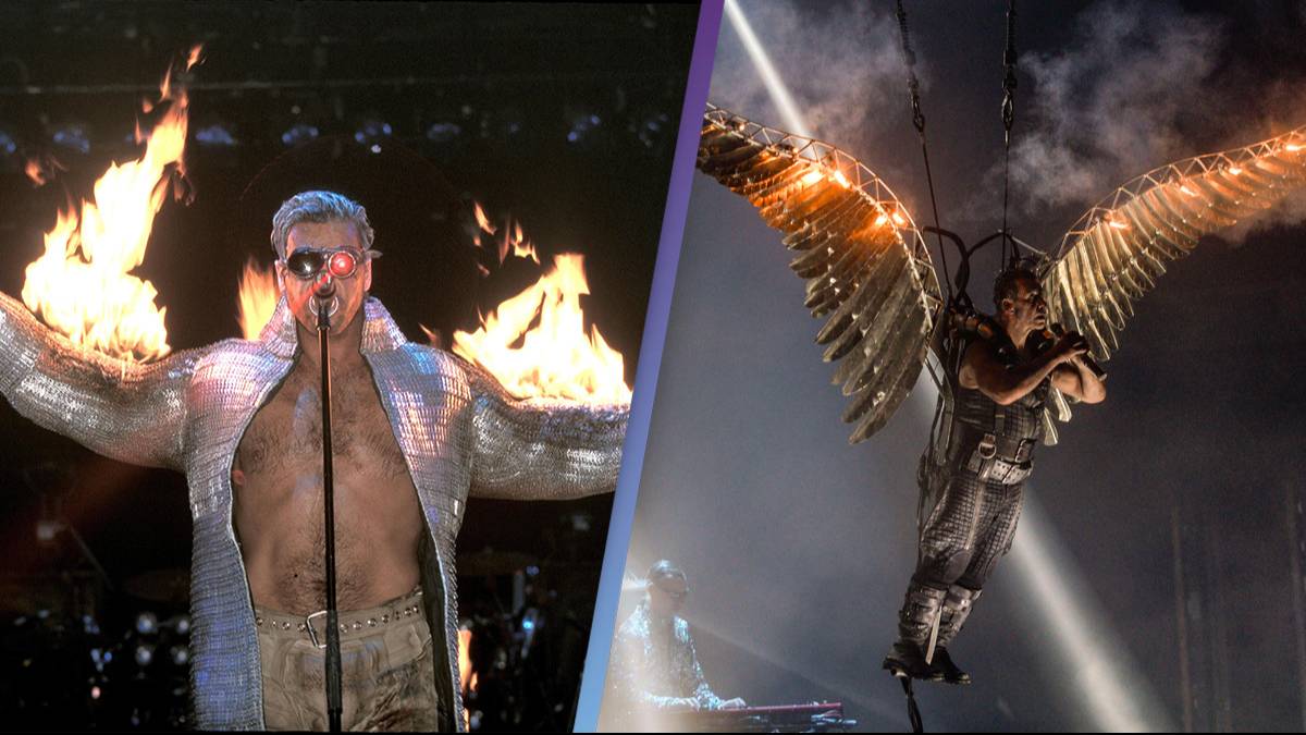 Left Rammstein Metal band Rammstein respond after fan claims she was drugged at pre ...