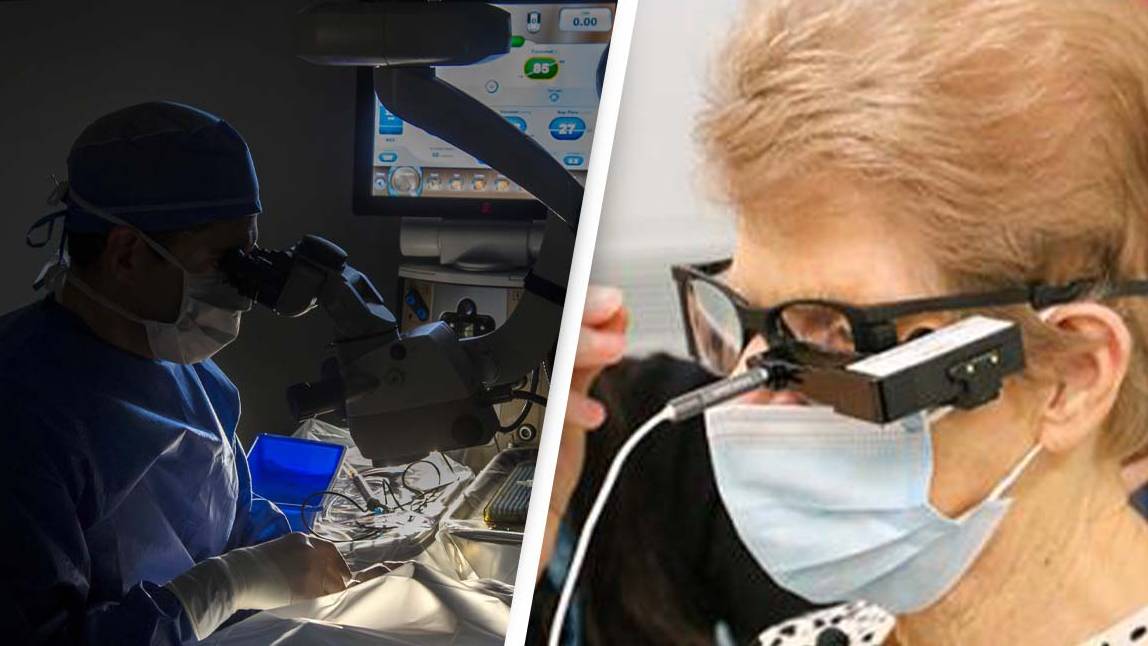 Bionic Eye Recipient Revolutionary Bionic Eye Implant Allows Blind Woman To See In ...