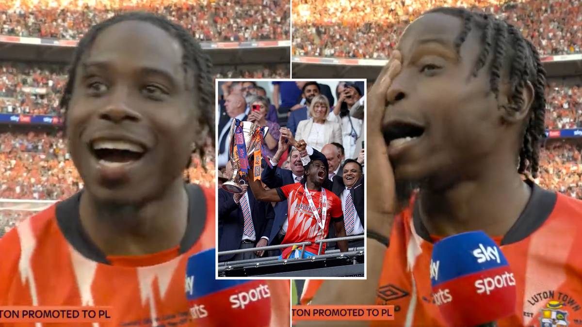 Luton Town's Pelly Ruddock Mpanzu gives brilliant interview after going ...