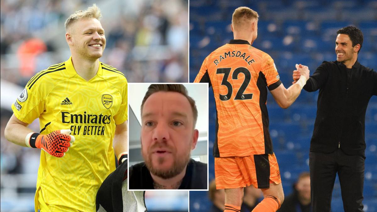 Arsenal star Aaron Ramsdale embarrasses Jamie O’Hara over ‘Banter FC’ claim