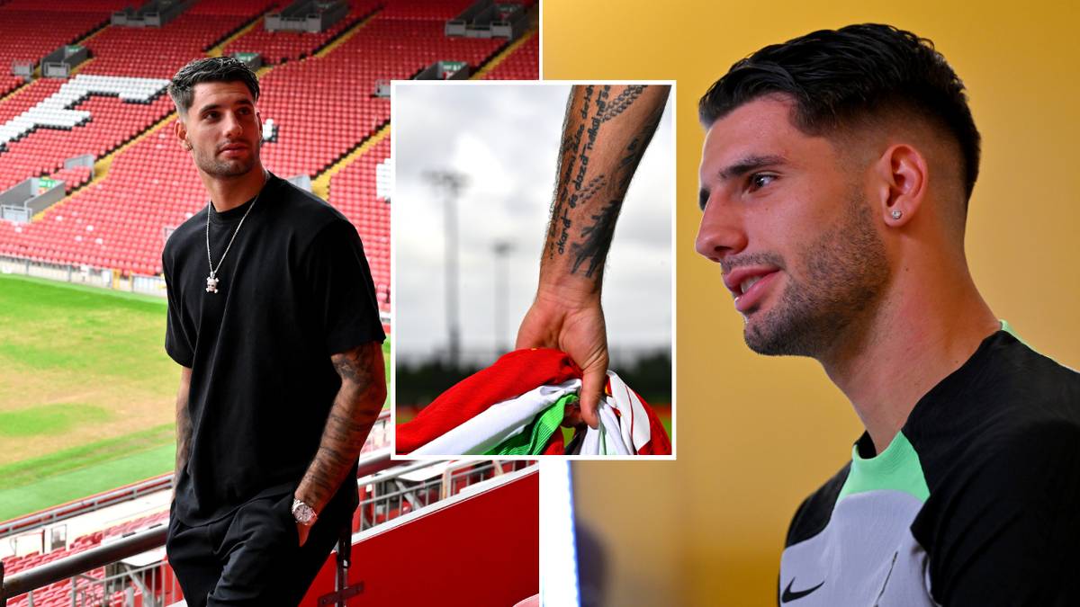 Dominik Szoboszlai explains his Steven Gerrard tattoo and why he picked