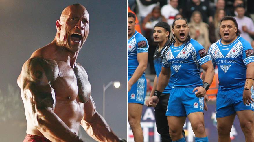 Joseph Johnson Rugby Rugby league fans are desperate for Dwayne 'The Rock' Johnson to ...