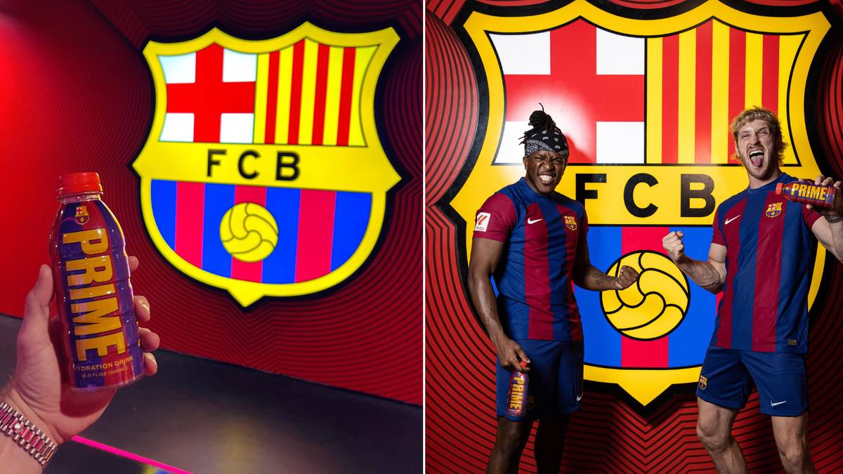 KSI and Logan Paul's Prime Barcelona partnership announcement features photoshop KSI and Logan Paul's Prime Barcelona partnership announcement features photoshop