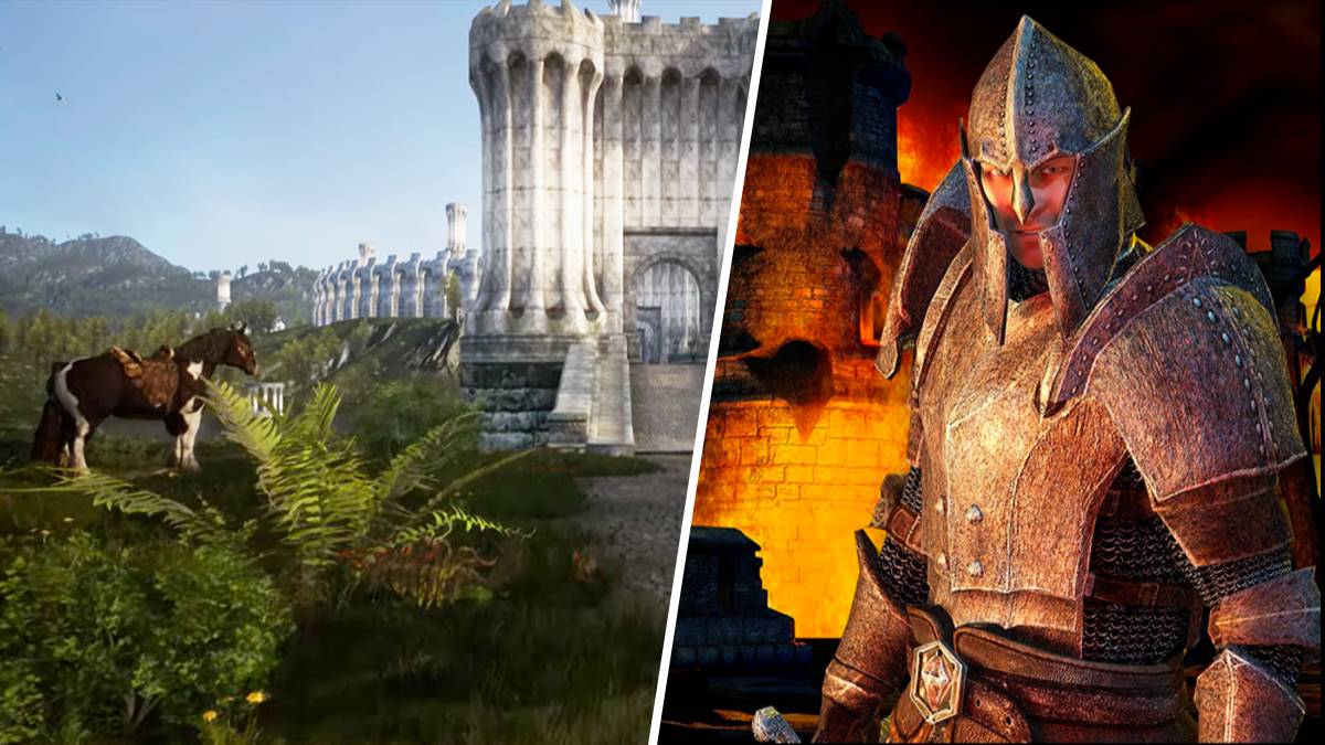 The Elder Scrolls 4 Oblivion fan remake trailer is dropdead