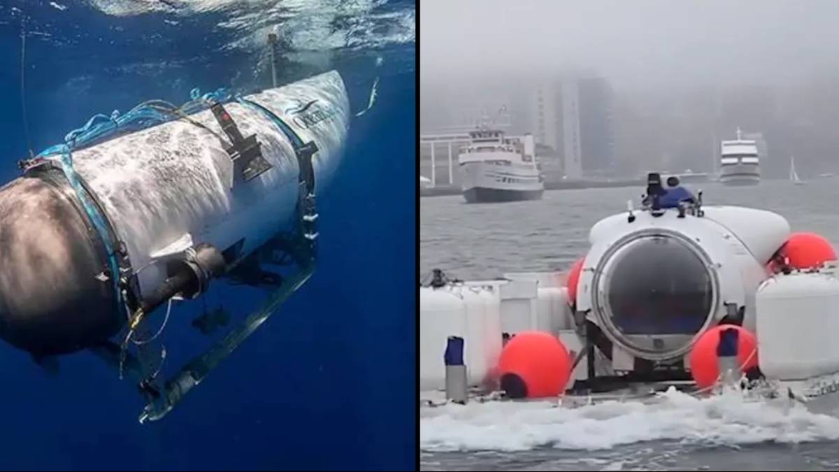Missing Subrine Inside cramped submarine vessel that went missing on Titanic wreckage dive