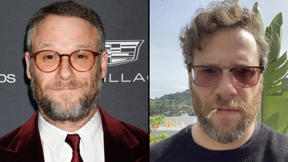 Set Rogan Weed Seth Rogen explains why he's smoked weed 'all day everyday' for past ...