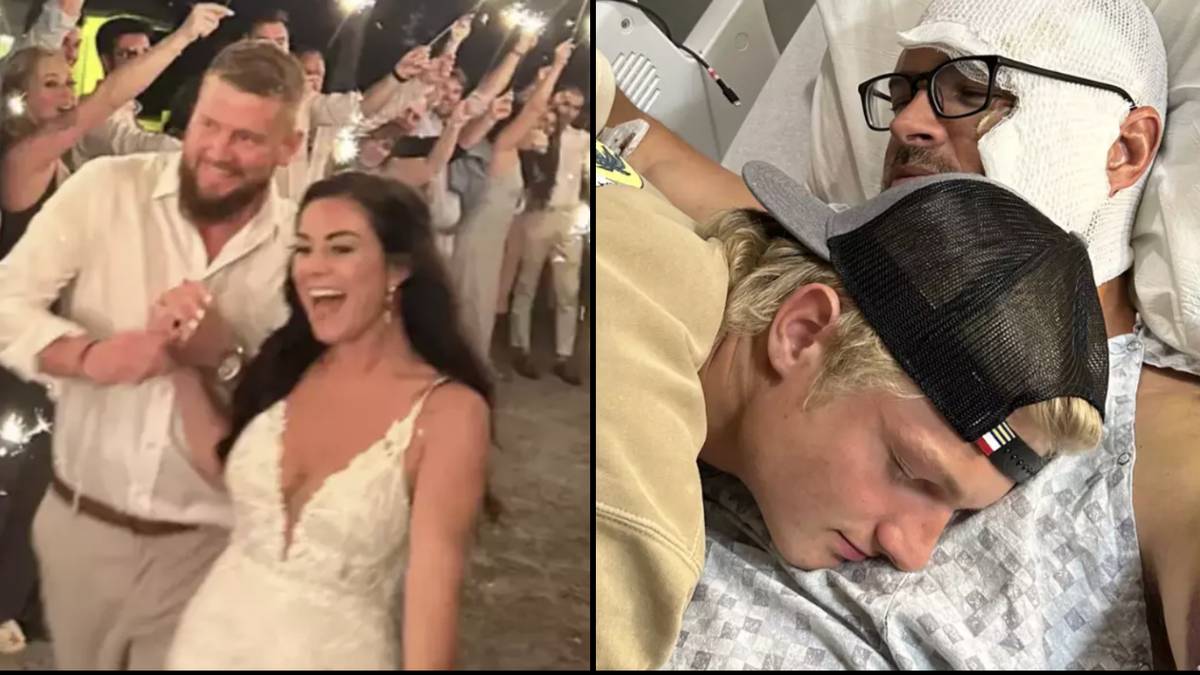 Man who lost his wife on their wedding day has woken up and is planning her funeral thumbnail