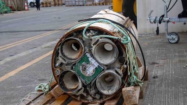 Unusual Rocket Found Off The Coast of Kerry By Fisherman