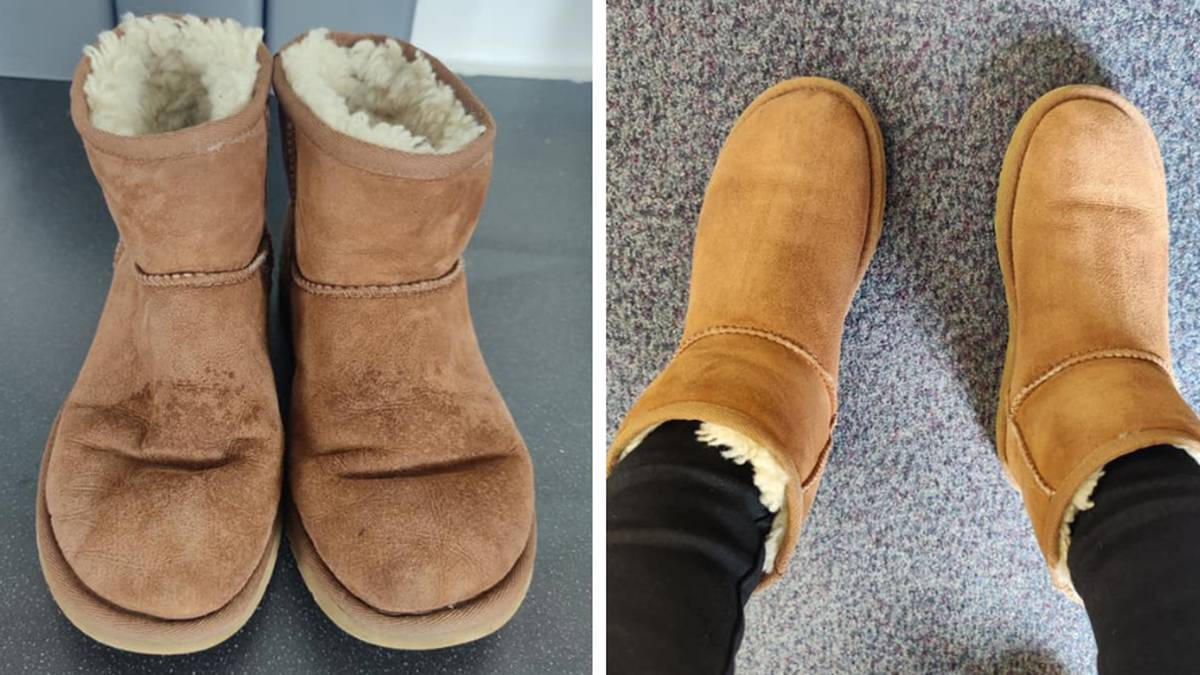 Woman shares genius trick to make Ugg boots look brand new again