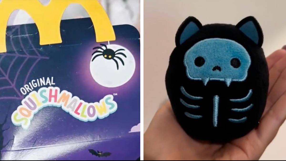 Mcdonalds Halloween Toys 2025 Lissy Phyllys Happy Meal Halloween Squishmallows 2025r 2025