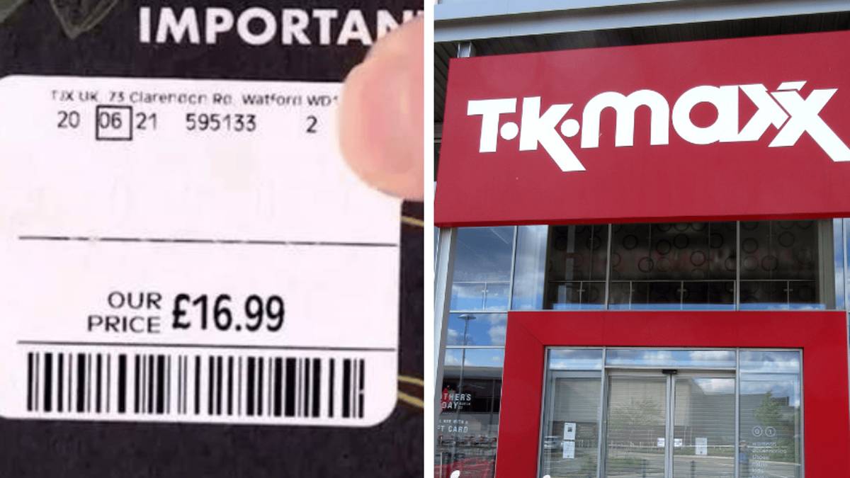 Maxx Label Ex-TK Maxx worker explains why you should always look for number 2 on ...