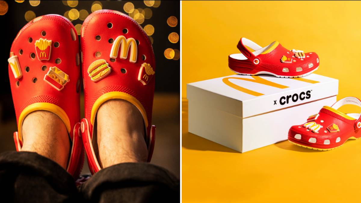 McDonaldâs announces Crocs collaboration that drops today in stores and