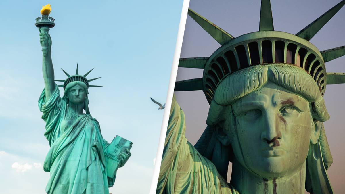 The Statue of Liberty isn't green - and Americans want to clean it to ...