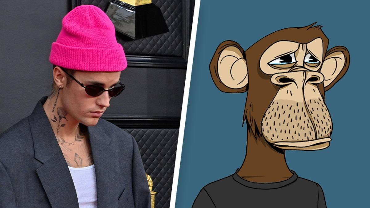 Justin Bieber paid $1.3 Million for a Bored Ape NFT but now it’s only ...