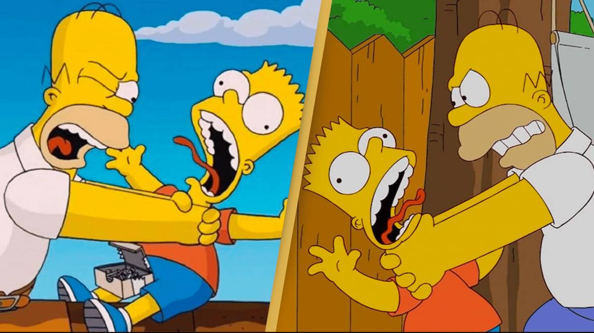 The Simpsons - Series 1 - Homer And Bart - Why You - Action Figure Cm 16 The Simpsons - Series 1 - Homer And Bart - Why You - Action Figure Cm 16