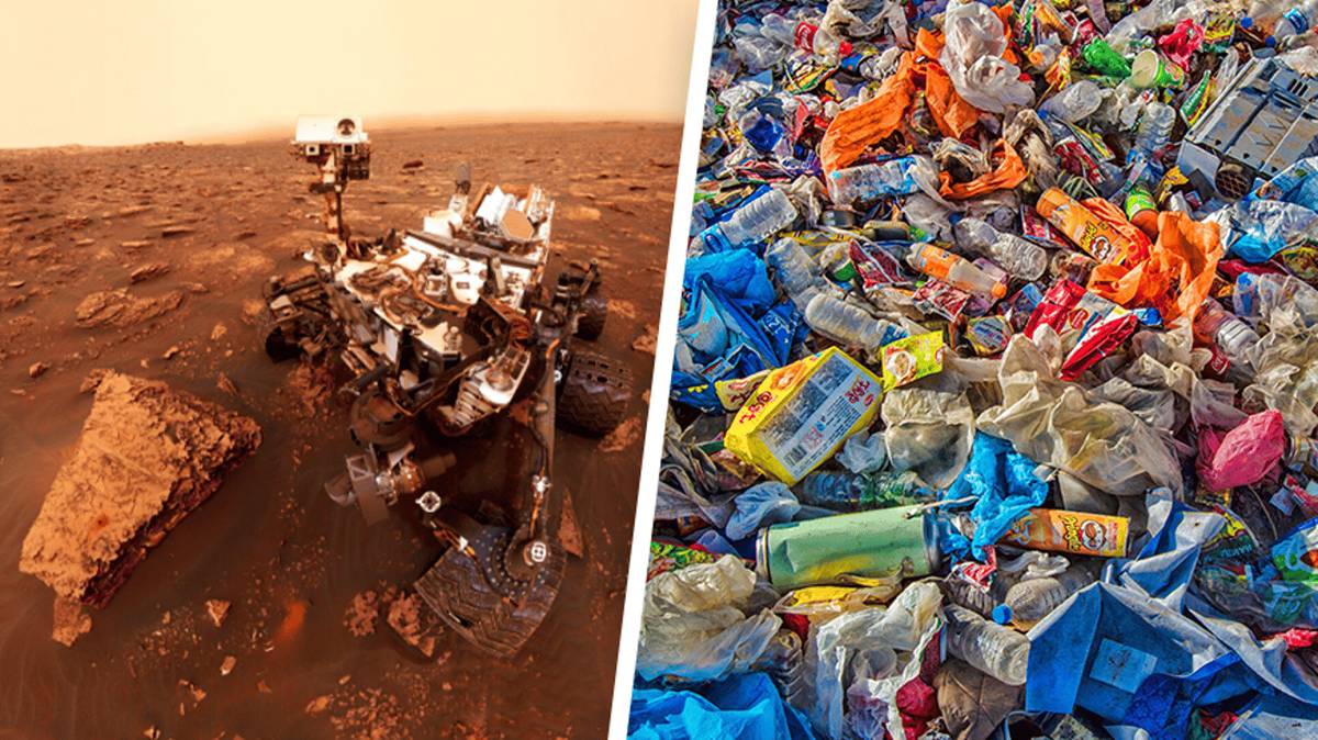 Mars Rover Poop Humans have dumped more than 7,000kgs of rubbish on Mars after 50 years ...