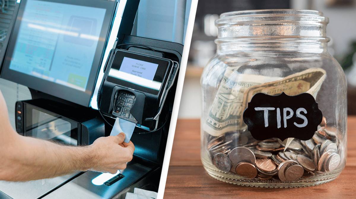 Customers left ‘confused’ after being asked to leave a tip at self ...