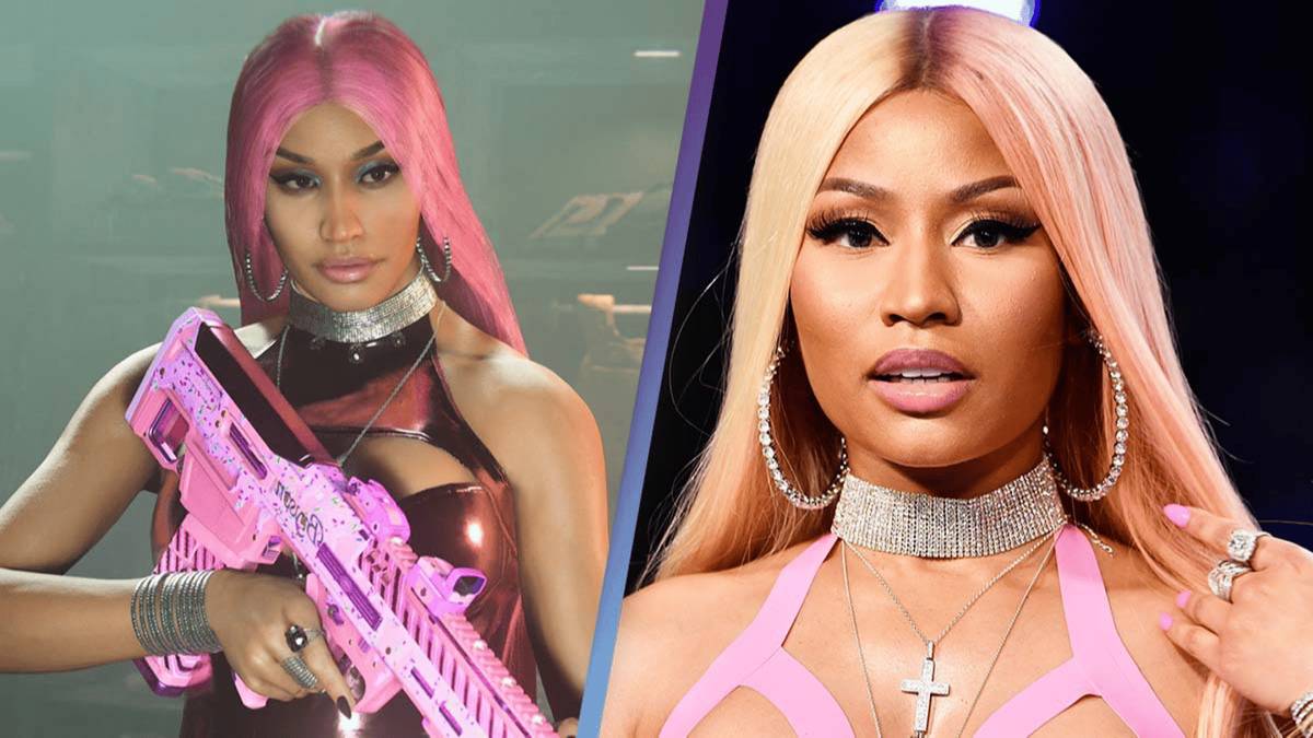 Superbass Rapper Nicki Minaj playable character for Call Of Duty ...