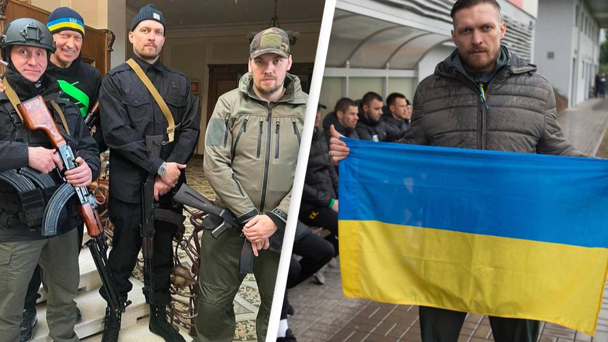 Oleksandr Usyk Says Russian Soldiers Shot At His House And 'Dragged ...