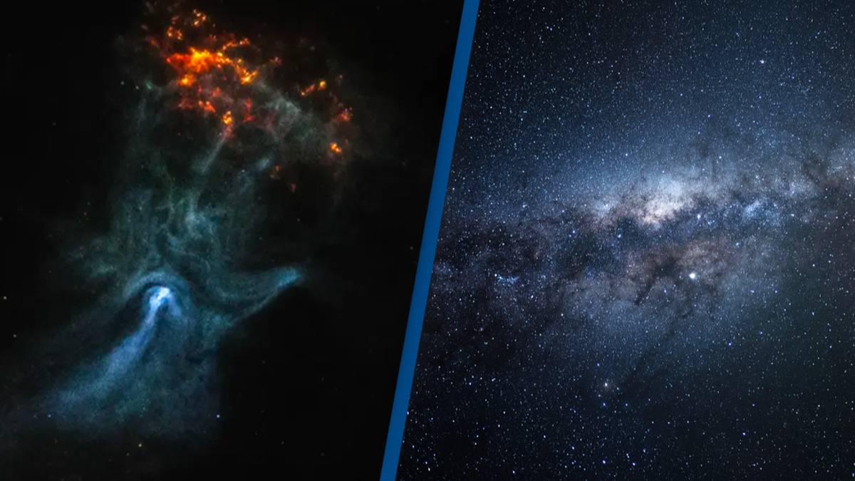 NASA releases most detailed image of eerie 'Hand of God' in space after ...