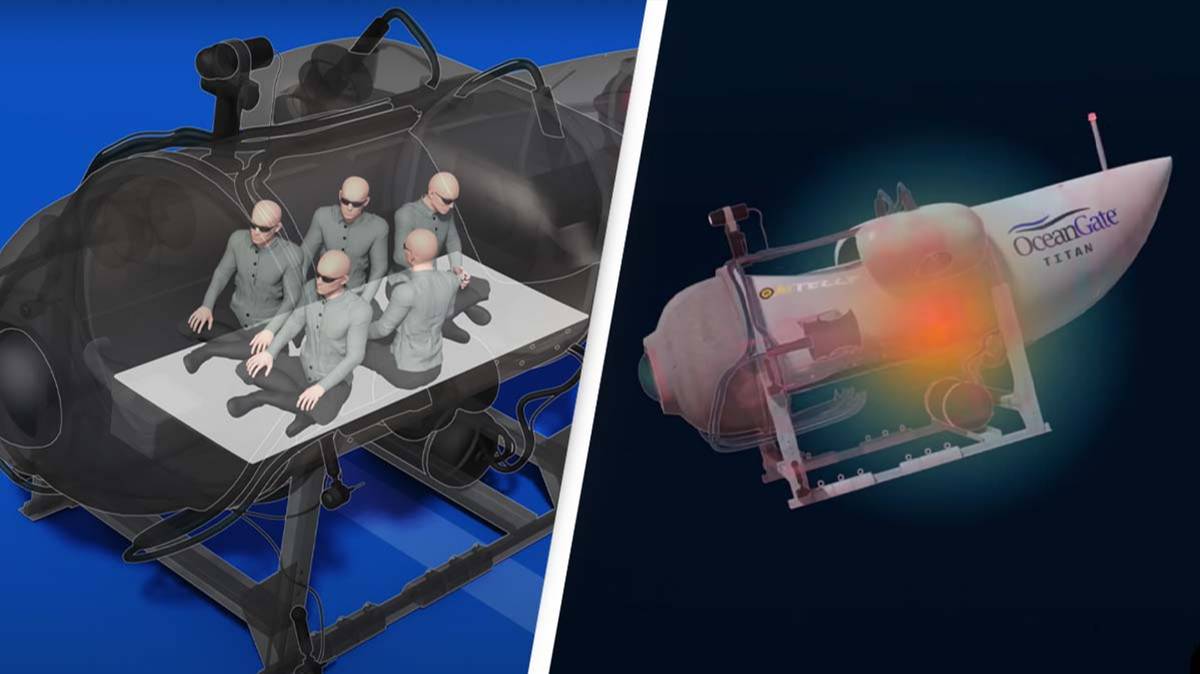 AiTelly's animation explaining how the Titan sub imploded reaches over ...