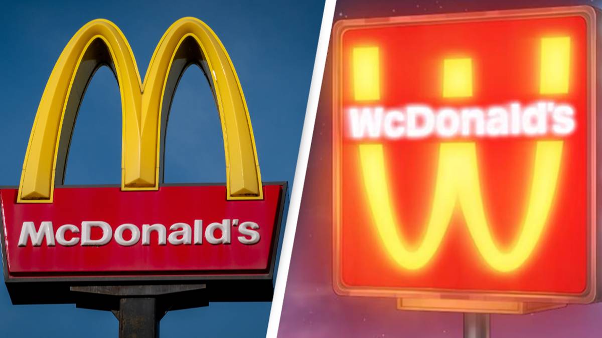 McDonald's is flipping its iconic M upside down to become WcDonald's