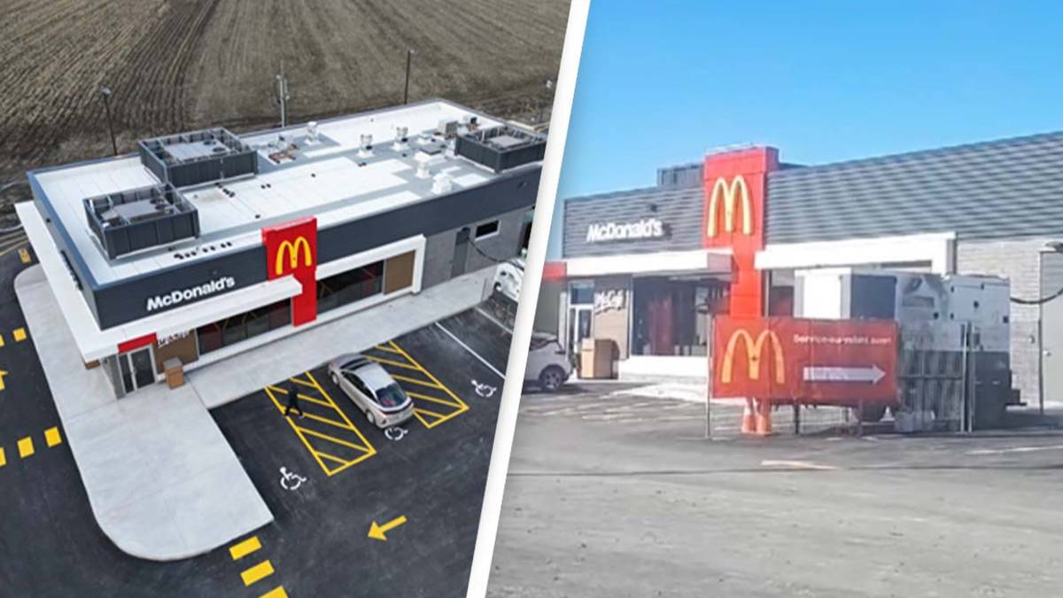 People claim McDonald’s knows something we don’t after opening store in middle of nowhere without electricity
